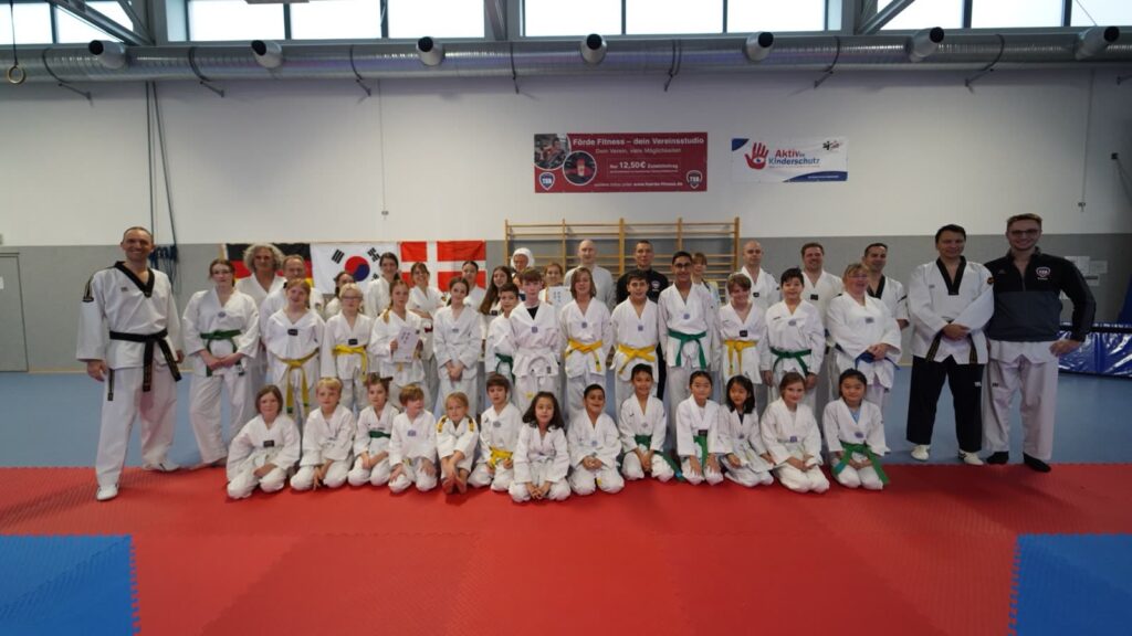 Heute über 100 Mitglieder: Gürtelprüfung im November 2024 – Taekwondo beim TSB Flensburg