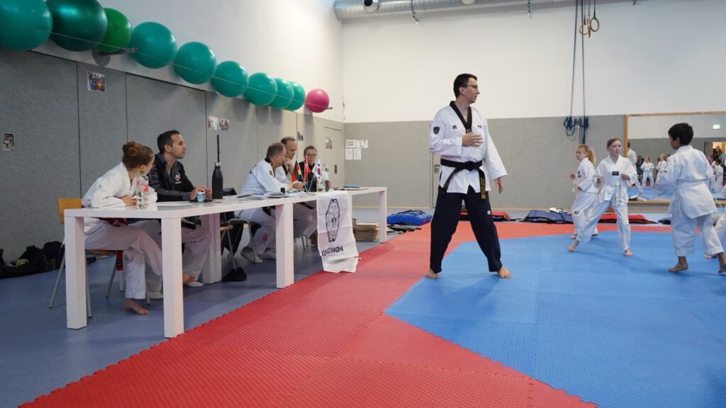 Gürtelprüfung in der Sönke-Voß-Halle (Oktober 2025) – Taekwondo beim TSB Flensburg