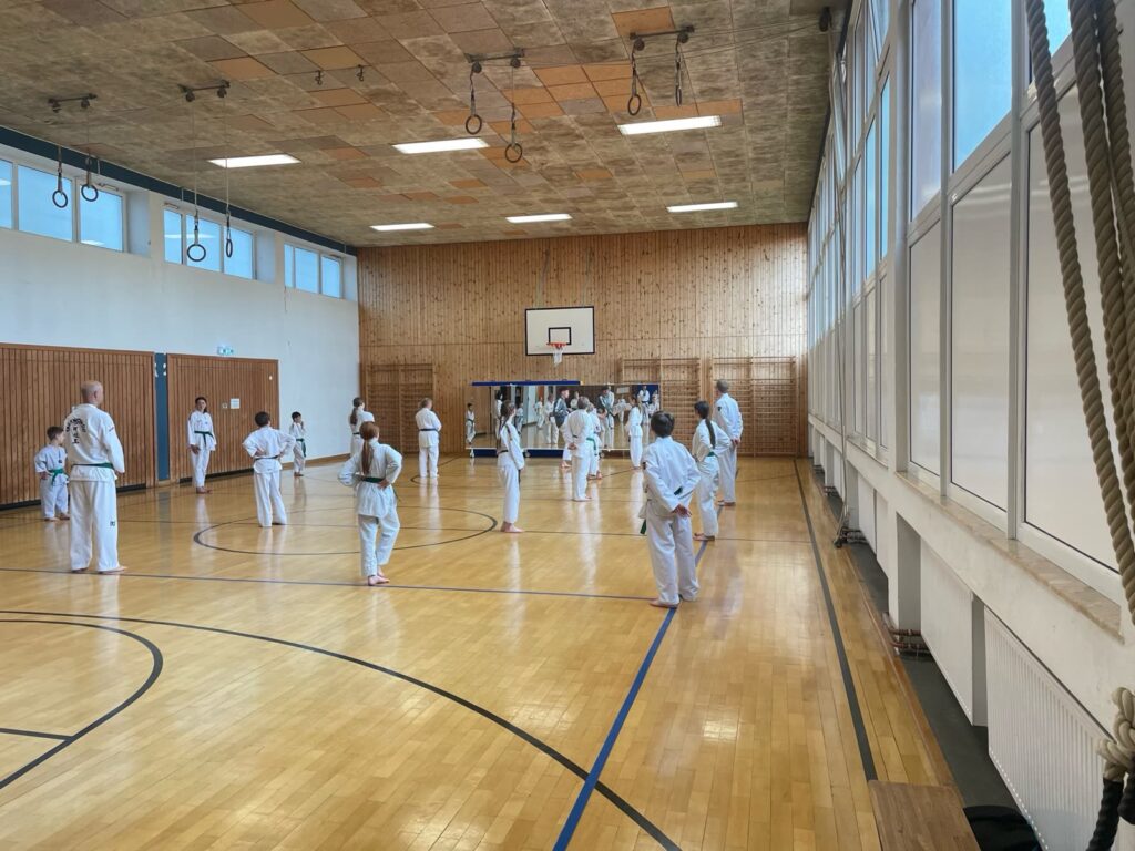 Formenlauf beim Breitensportlehrgang (Juni 2024) – Taekwondo beim TSB Flensburg