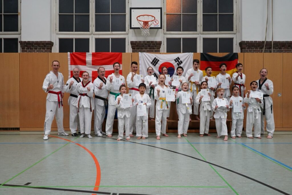 Die letzte Gürtelprüfung vor dem ersten Lockdown: 5. März 2020 – Taekwondo beim TSB Flensburg