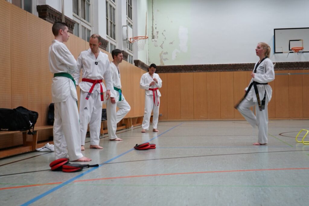So sah das Training vor Corona aus (Januar 2020) – Taekwondo beim TSB Flensburg