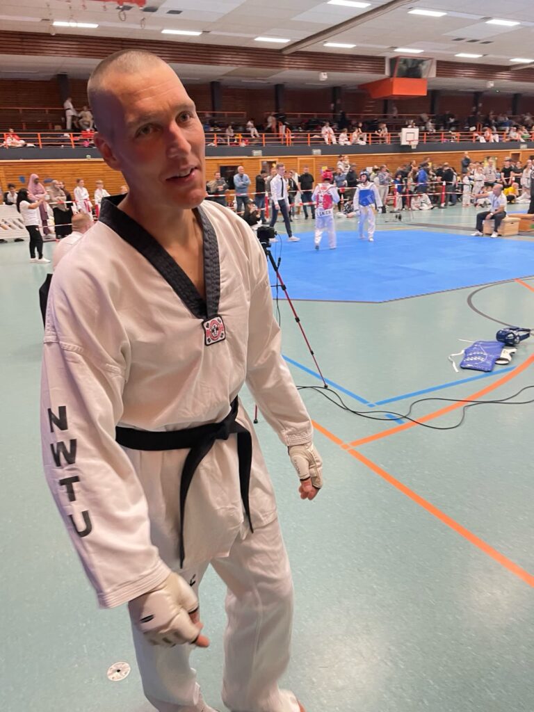 Volker Hasse beim Schleswig-Holstein Cup im November 2022 – Taekwondo beim TSB Flensburg